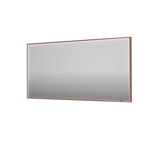 INK SP19 miroir – rectangle – 160 x 80 cm – LED directe tout autour – Cuivre brossé SW955841