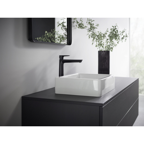 Hansgrohe Talis e 1 greeps wastafelmengkraan - 240 zonder afvoer - mat zwart SW528826