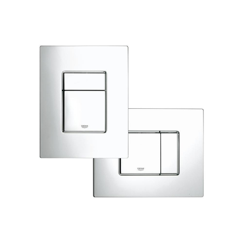 Grohe Skate Cosmopolitan Bedieningsplaat - dualflush - horizontaal/verticaal - kunststof - chroom 0720001