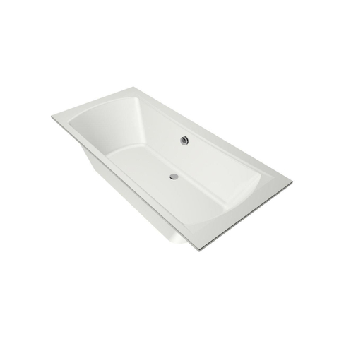 Xenz Robijn Baignoire Duo - 190x90x48 - bonde Centrale - acrylique - blanc mat SW378342