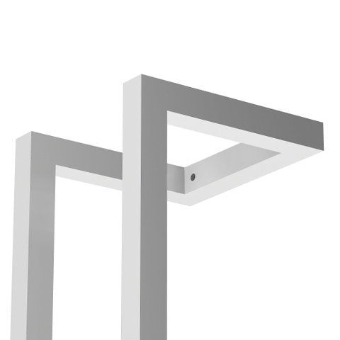 Fortifura Calvi Handdoekrek - 60x12.5x12.5cm - hoogglans chroom SW890755