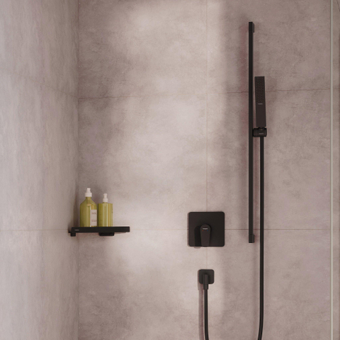 Hansgrohe Talis E douchemengkraan voor iBox Universal 2 mat zwart SW1567364