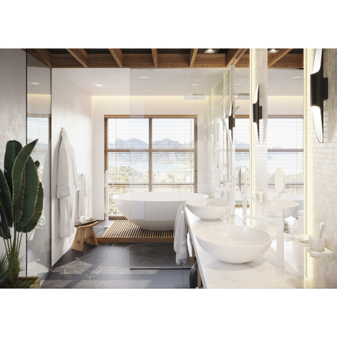 Hansgrohe AddStoris Q handdoekhaak enkel - mat wit SW651158