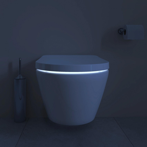Duravit SensoWash D-Neo Compact WC lavant – siège chauffant & veilleuse – blanc SW962033