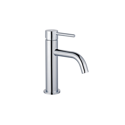 Fortifura Calvi Slim Wastafelkraan - 17.4cm - opbouw - hoogglans chroom SW377812
