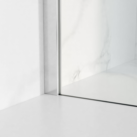 Fortifura Galeria Cabine de douche - 80x120x200 - Profil - verre de sécurité - anticalcaire - chrome SW1224405