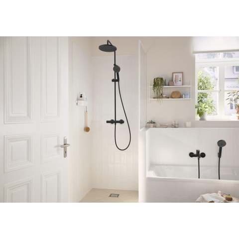 Hansgrohe Isiflex B - doucheslang 1/2x1 - 25m - mat zwart SW451580