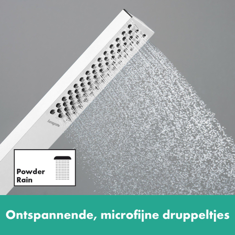 Hansgrohe Tecturis E 3-gats badrandkraan - eengreeps - met sbox - mat wit SW918706
