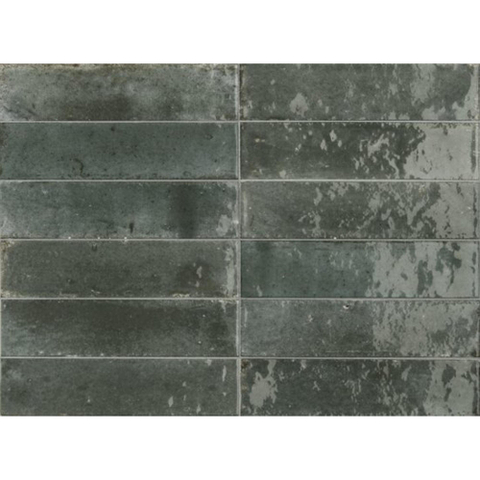 SAMPLE Ceralto Pavero Urban Wandtegel 6x24cm 10mm porcellanato Avio SW914220