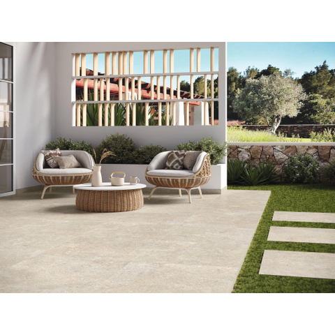 ÉCHANTILLON Terravito Larino Ivory mat 80x80 rett SW1221596