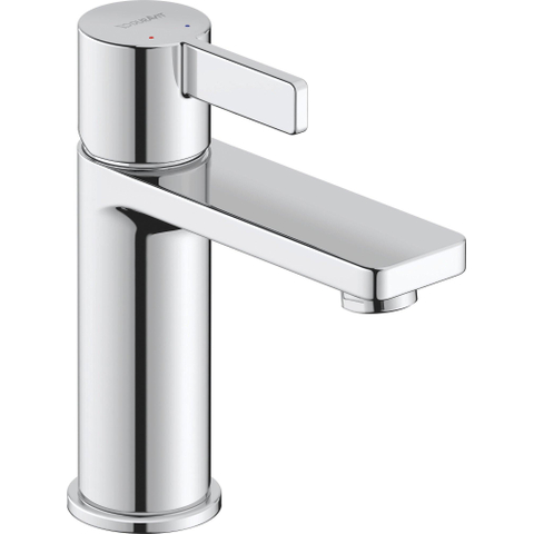 Duravit D-neo Wastafelmengkraan - eengreeps - 50x154x165mm - hoogglans chroom SW640528