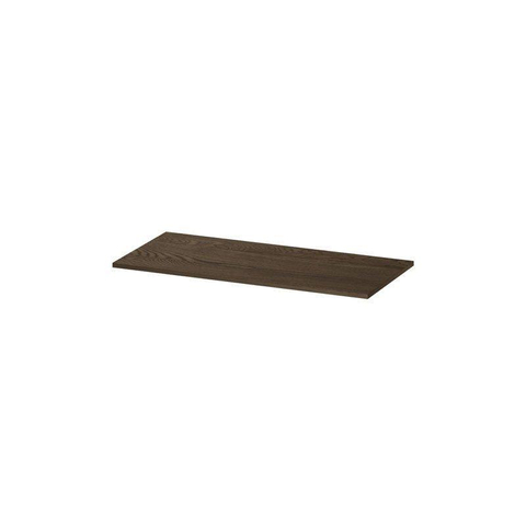 Ink plaque de recouvrement 100x45x1.6cm pour meuble chêne massif anthracite SW493725