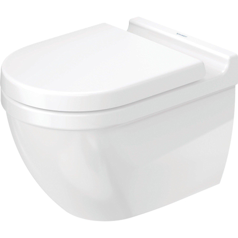 Saniclass Closetzitting - quickrelease - softclose - geschikt voor Duravit Starck 3 - wit glanzend OUTLETSTORE STORE43627