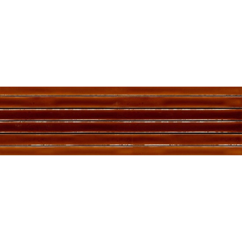 SAMPLE vtwonen Tegels Rib Wandtegel - 13x45cm - 9mm - Witte scherf - Honey (Bruin) SW1221065