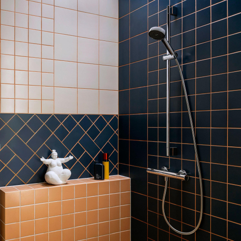 Hansgrohe Activera Select S glijstangset - 90cm - chroom SW1566679