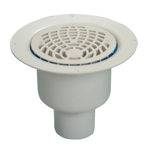 Van den Berg Siphon de sol pour sol en vinyle avec sortie inférieure diamètre 15cm 2300300
