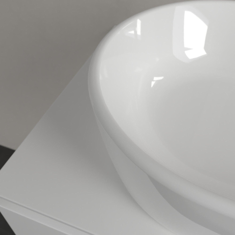 Villeroy & Boch Architectura waskom - 60x40x15.5cm Ovaal - zonder overloopgat Ceramic - White Alpine (glans wit) SW762310