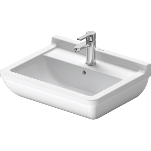 Duravit Starck 3 Philippe Starck - 3 wastafel - 55x43cm - wit 0312509