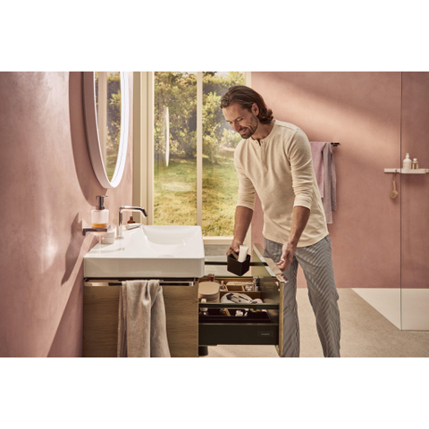 Hansgrohe Tecturis s Eengreeps wastafelkraan - 110 Fine - coolstart - zonder waste - hoogglans chroom SW918804