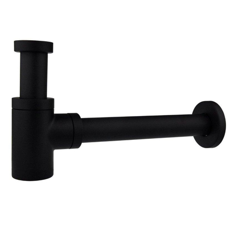 Wiesbaden Mini-Rhea pack lave-mains – 36 x 18 x 9 cm – céramique blanche – perçage à gauche – robinet noir mat SW794540