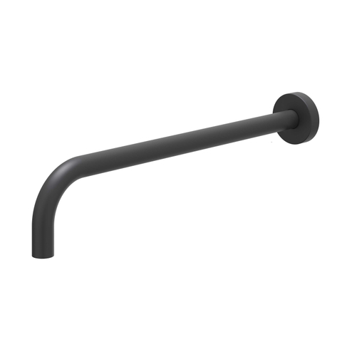 IVY Pact Ensemble de douche pluie - encastré - symmetry - inverseur d’arrêt 2 voies - bras mural 40cm - douche de tête medium 25cm - barre de douche avec sortie - flexible de douche 150cm - douchette barre - Noir mat PED SW1036180