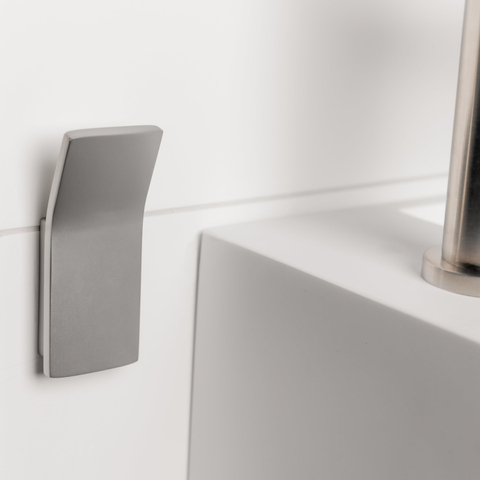 Haceka Aline Patère aluminium Gris mat SW213387