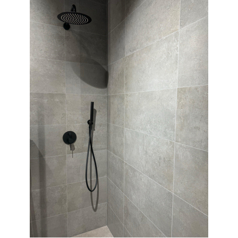 ÉCHANTILLON Terravito Velaro carreau mural et de sol - 30x60cm - 9mm - Rectangulaire - rectifié - effet béton - gris mat SW736445