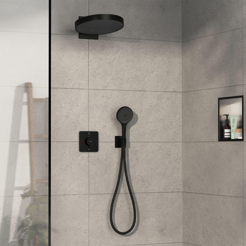 Hansgrohe Showerselect comfort q Thermostaat - inbouw - 2 functies - mat zwart SW917853