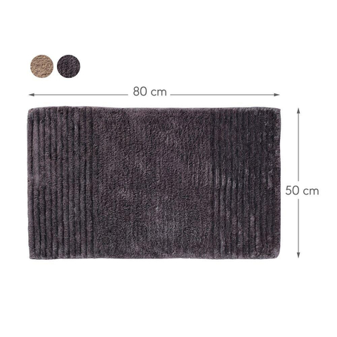 Sealskin Essence Badmat Katoen 50x80 cm Antraciet SW28464