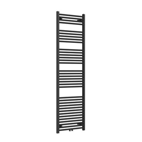 Rosani Classic radiator 60x180cm recht middenaansluiting 879watt mat zwart SHOWROOMMODEL SHOW26882