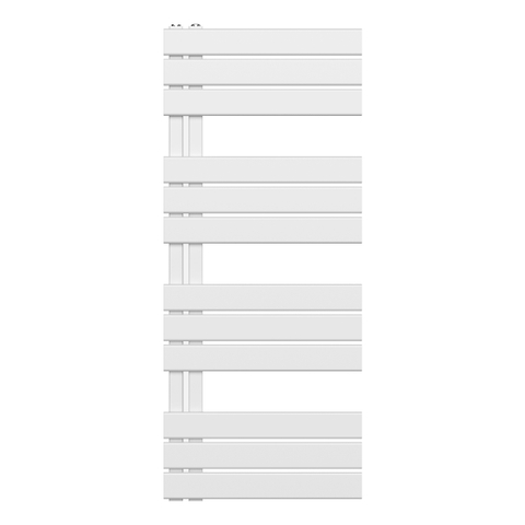 Belrad Radiateur porte-serviettes - gauche - raccordement/comb - 1200X500mm- Blanc SW1152672