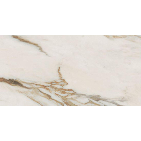 SAMPLE Ceralto Carraro Vein Vloer- en wandtegel 60x119cm 8.5mm gerectificeerd R10 porcellanato Calacatta Venna Oro SW911956
