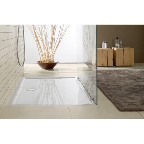 Villeroy & Boch Futurion Flat douchebak quaryl rechthoekig - 160x90x2.5cm - White Alpine (glans wit) 0930382