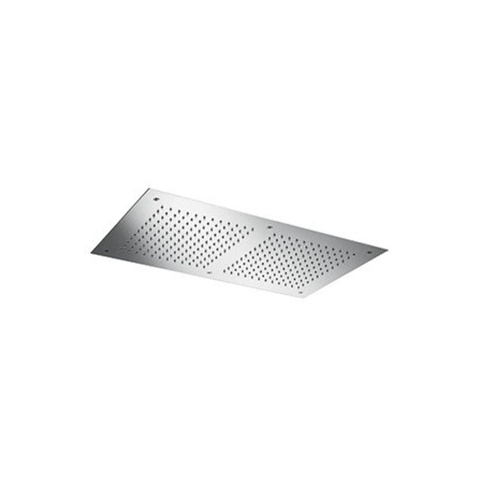 Hotbath Mate Inbouwhoofddouche - 38x70cm rechthoek chroom hoogglans ans - hoogglans chroom SW230611