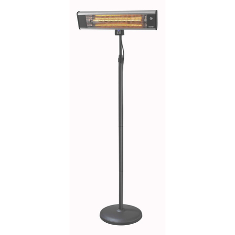 Eurom Chauffage de terrasse TH1800S Chauffage de patio 1800 watts noir SW539132