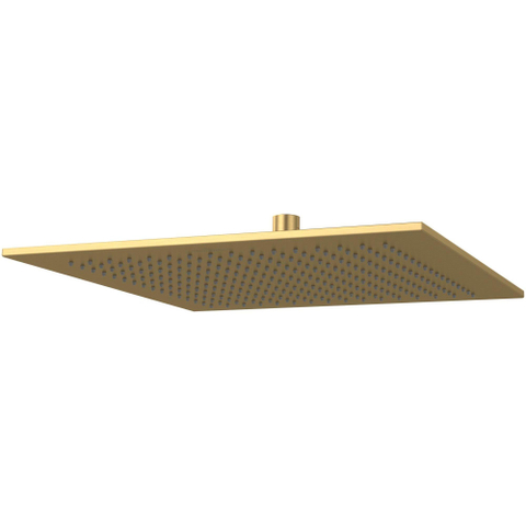 Villeroy & Boch Universal Showers regendouche - 35x35cm hoekig - Brushed Gold (goud) SW974340