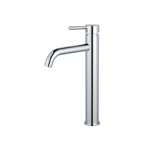 Fortifura Calvi Wastafelkraan - 33.9cm - verhoogd - opbouw - hoogglans chroom SW377811