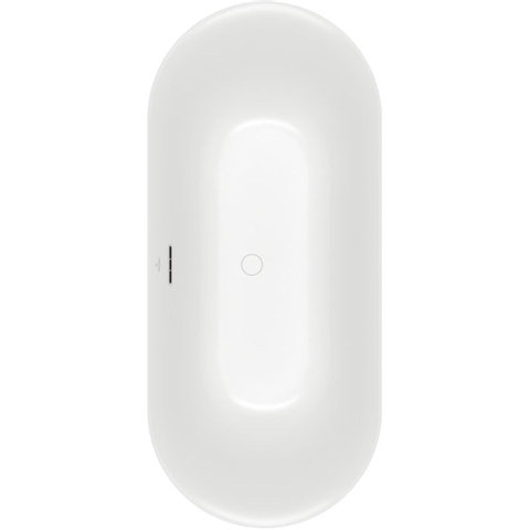 Villeroy & Boch Loop & Friends bad - vrijstaand - 180x80cm naadloos - Stone White (mat wit) SW917926