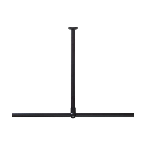 Sealskin Seallux Support de plafond pour rideau de douche - 60 cm - noir SW1220465