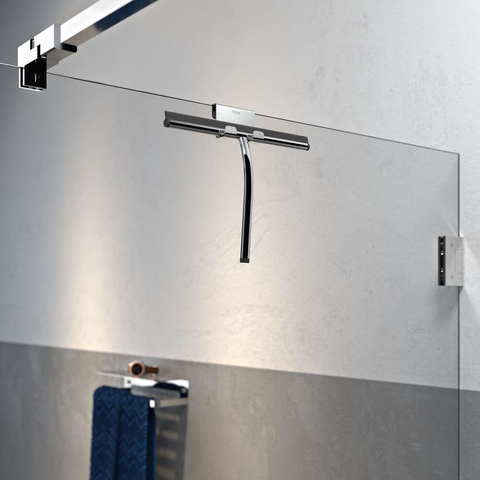 Tiger Caddy Handdoekhaak - voor glaswand - 6-8mm - Chroom SW877203