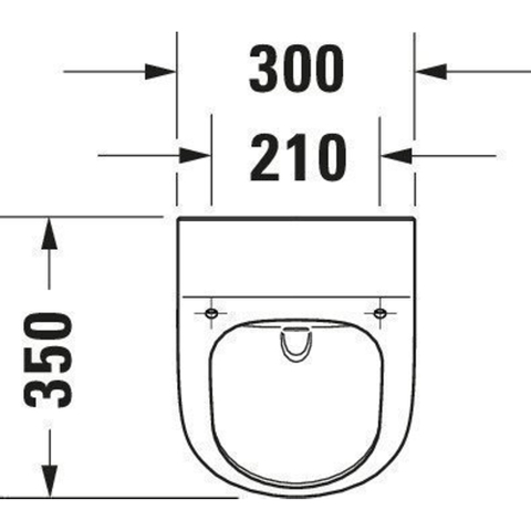 Duravit Me By Starck Urinoir Rimless Wit SW228010