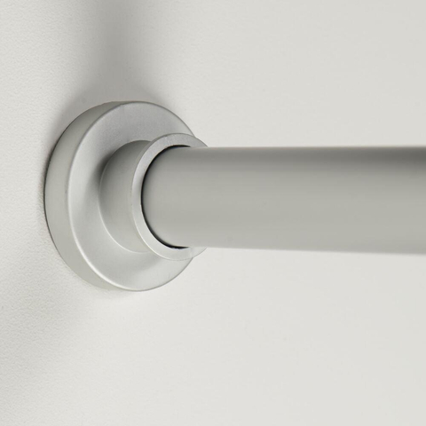 Sealskin Seallux Douchegordijnstang Combi set. Ø 28 mm Aluminium Mat aluminium voor 90x90. 90x90x90 of 80x170 cm CO276669005