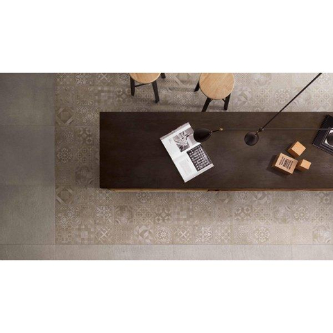 ÉCHANTILLON Ceralto Minuta R11 Carreau décoratif 60x60cm 9.5mm R9 grès cérame Cementine SW914305