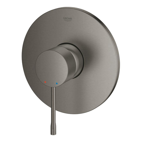 Grohe Essence New Mitigeur de douche encastré - 1 bouton - brushed hard graphite 24057AL1 SW296716