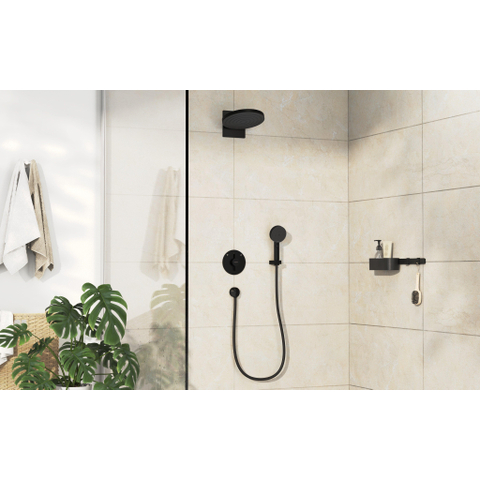 Hansgrohe DuoTurn S Inbouw mengkraan - voor 2 functies - mat zwart SW918585