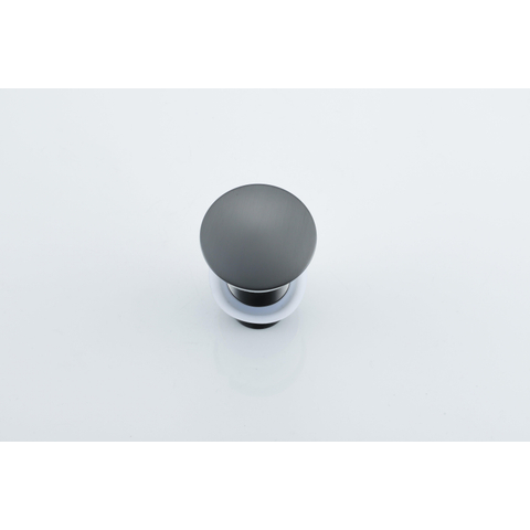 Fortifura Calvi Afvoerplug - verlengd - PVD - geborsteld gunmetal (antraciet) SW1189312