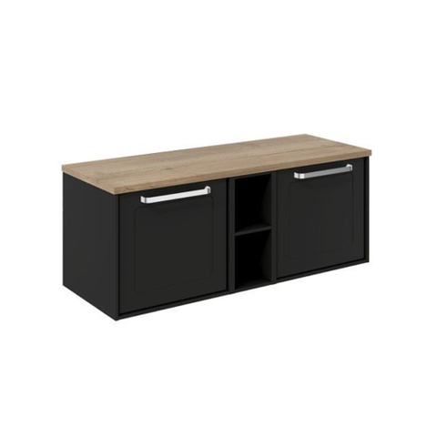 Crosswater Infinity Wastafelblad - 121x45x1.9cm - windsor oak (hout) SW487239
