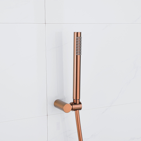 Fortifura Calvi Staafhanddouche - 21.2cm - PVD - geborsteld koper SW970046