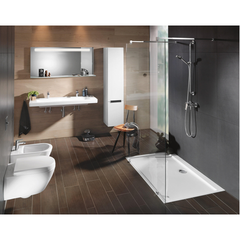 Villeroy & Boch More To See spiegel met geïntegreerde LED verlichting horizontaal 3 voudig dimbaar 130x75x4.7cm 1024971