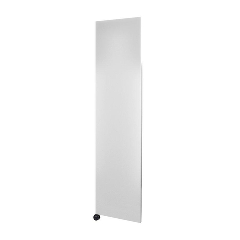 Sanicare Denso radiator - 40x180cm - elektrisch - 948 watt - links - thermostaat zwart - mat wit SW1000730